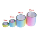 Floral Gradient Colors  Rainbow Ribbon Hair Clip Accessories Grosgrain Handmade