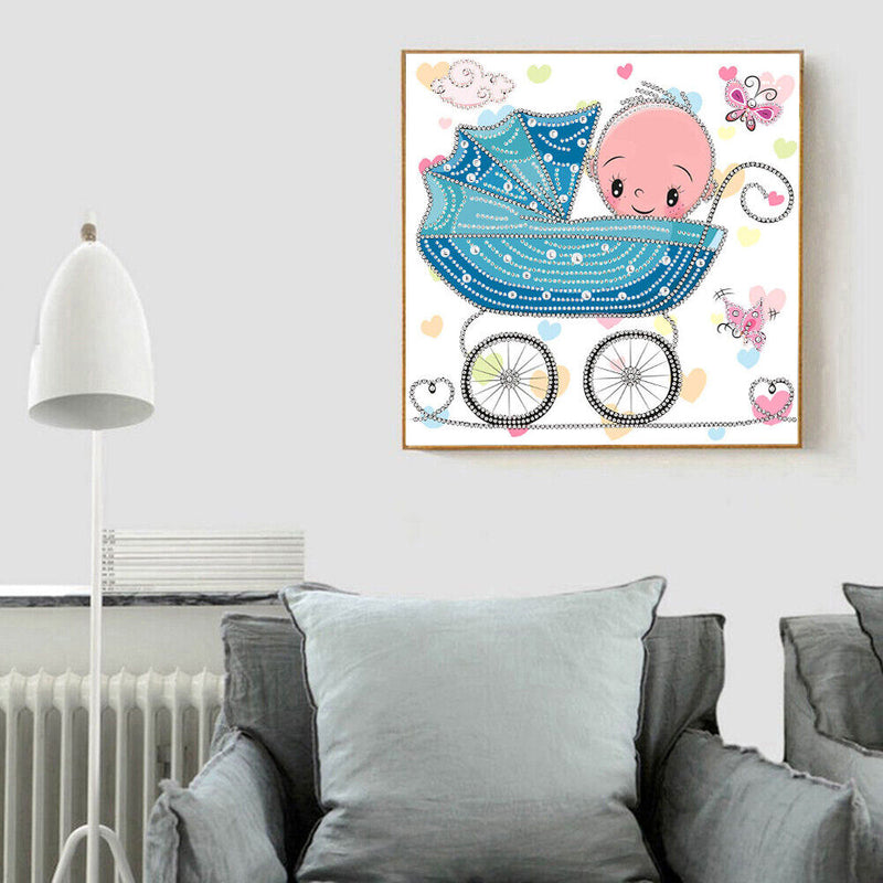 Part Drill Special Shaped DIY Cartoon Baby Diamond Painting Craft (YX321)