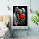 Full Cross Stitch Fallen Angel DIY Embroidery Cotton Thread Home Decor Pict