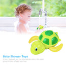 Baby Frosted Material Water Toys Infant Swim Turtle Wound-up Chain Clockwork