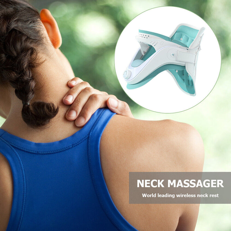 Stable Washable Cervical Traction Device Integrated Airbag Cervical Collar