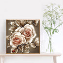 5D Full Round Drill Diamond Painting Butterfly Flower Mosaic Kit Picture Artw