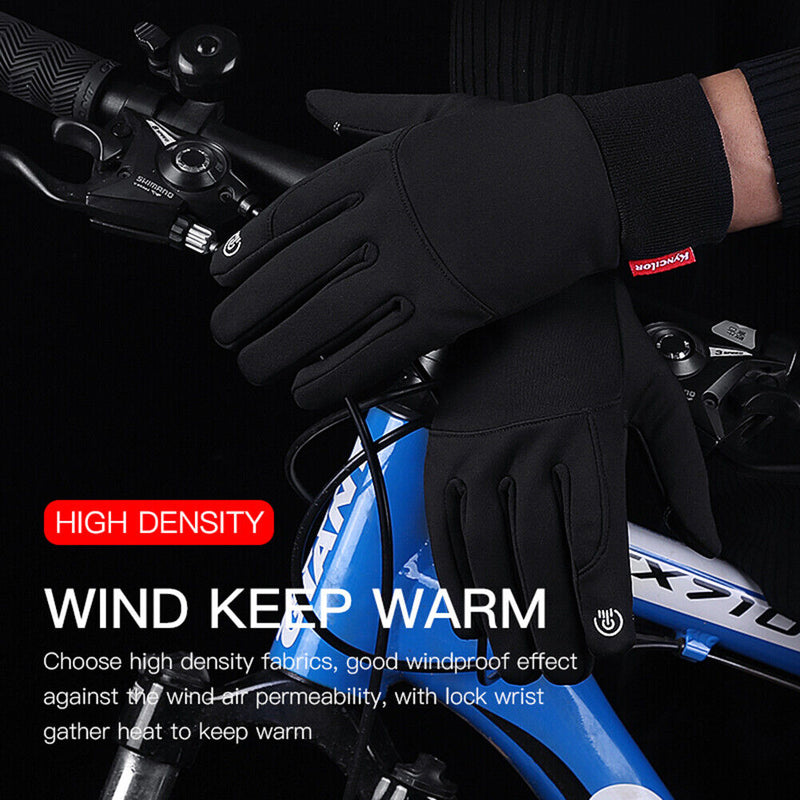 Autumn Winter Men Women Gloves Touchscreen Windproof Ski Running Sports Center