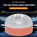 V16 LED Strobe Car Beacon Light Rechargeable Bike Magnetic Induction Lamp