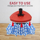 Spin Mop Replacement Base - Rotating Triangle Mop Head Cover for O-Cedar Newly