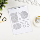 Flower Birthday Cutting Dies Silicone Clear Seal Stamp for Scrapbooking (C)