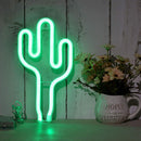 Cactus Shaped LED Decorative Neon Sign Night Light Holiday Art Lamp (B) Newly