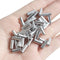 #A 200/250pcs Fishing Single Double Tube Wire Pipe Crimp Sleeves Tackle Connecto