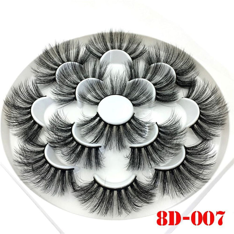 Dramatic Long Handmade 25mm Lash Lash Extension 8D Mink False Eyelashes