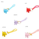 creative crystal female bag ornament bulldog Decorative Hooks key chain Puppy