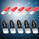 10pcs Car Audio Power Ground Wire Ring Terminals 4 AWG Gauge M8 Connectors
