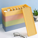 Supply Earphone Desktop For Data Line Storage Box Cable Manager Organize Box