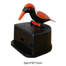 Cute Toothpick Box Automatic Toothpick Holder Home Decor Ornament (Orange) Newly