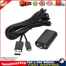 2 in 1 1400 mAh Backup Battery with Charge Cable for XBox One Controller Newly