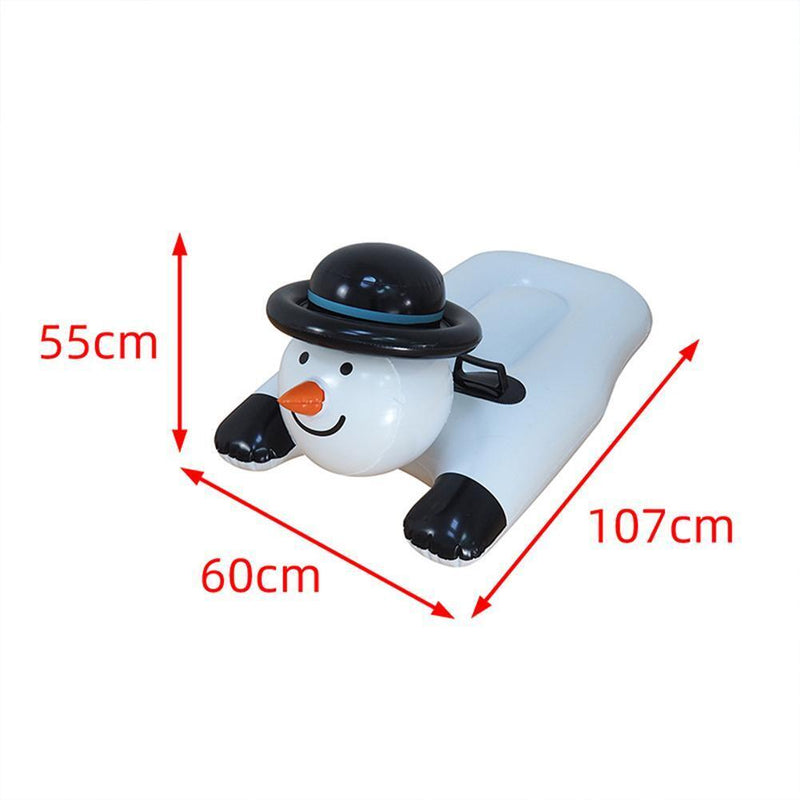 Fiorky Inflatable Winter Sled, Inflatable Sled with Handle,