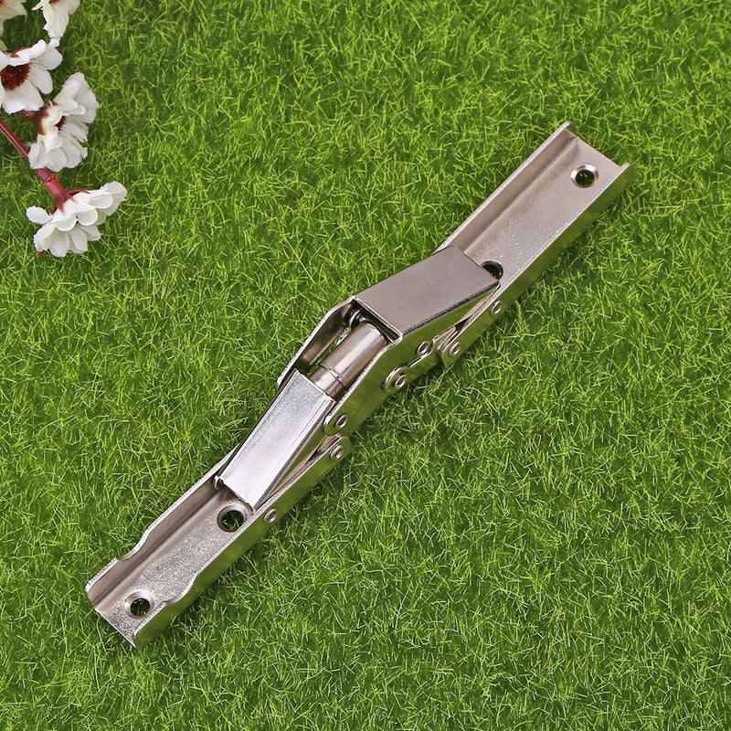 2pcs 80 Degree Sprung Hinges Cabinet Door Lift Up Stay Flap Top Support Newly