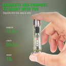 SST20 LED Flashlights Waterproof 400LM Outdoor Camp Pocket Keychain Light Torch