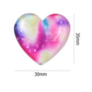 Love Heart Shape Plastic Painting Locator Glitter Magnetic Diamond Holder Too
