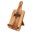 Kitchen Wooden Cookbook Holder Recipe Book Stand Tablet Mom Display Gifts S2I1
