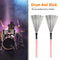 #A 2pcs Drum Sticks Brush Metal Wire Percussion Drum Musical Instrument Accessor