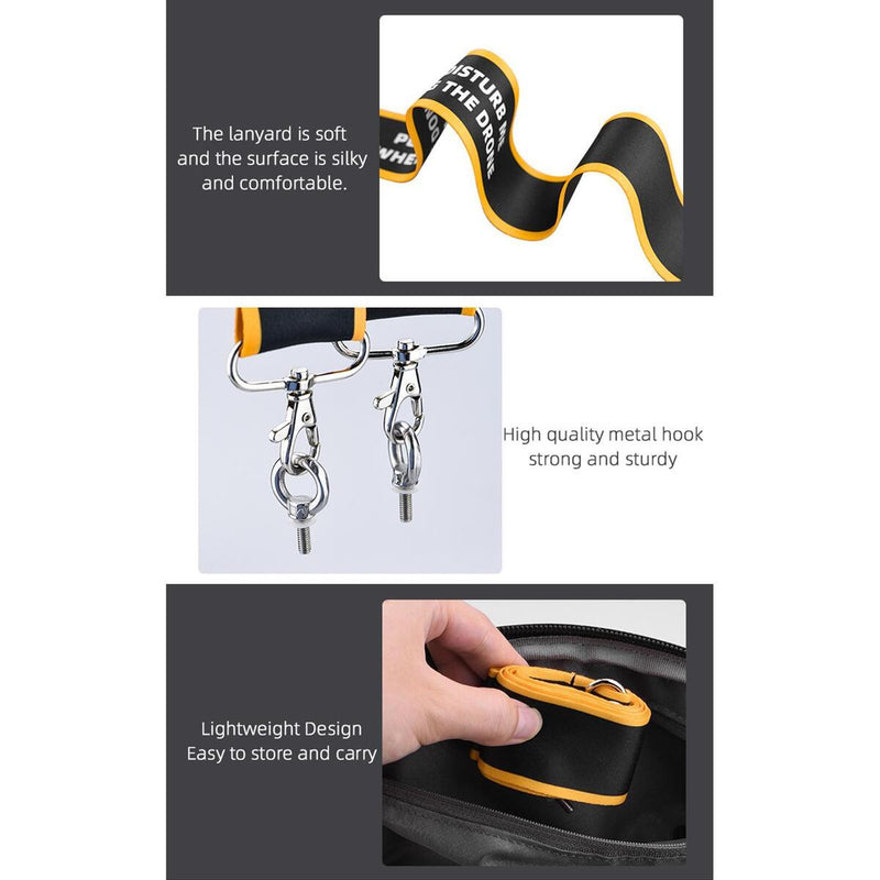 Drone Remote Control Lanyard for DJI Mini 3 Pro w/ Safety Slogan Design x 1Pc
