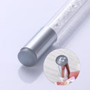 Double Side Nail Art Polish Brush Sponge Stamper Blooming Pen Manicure Set
