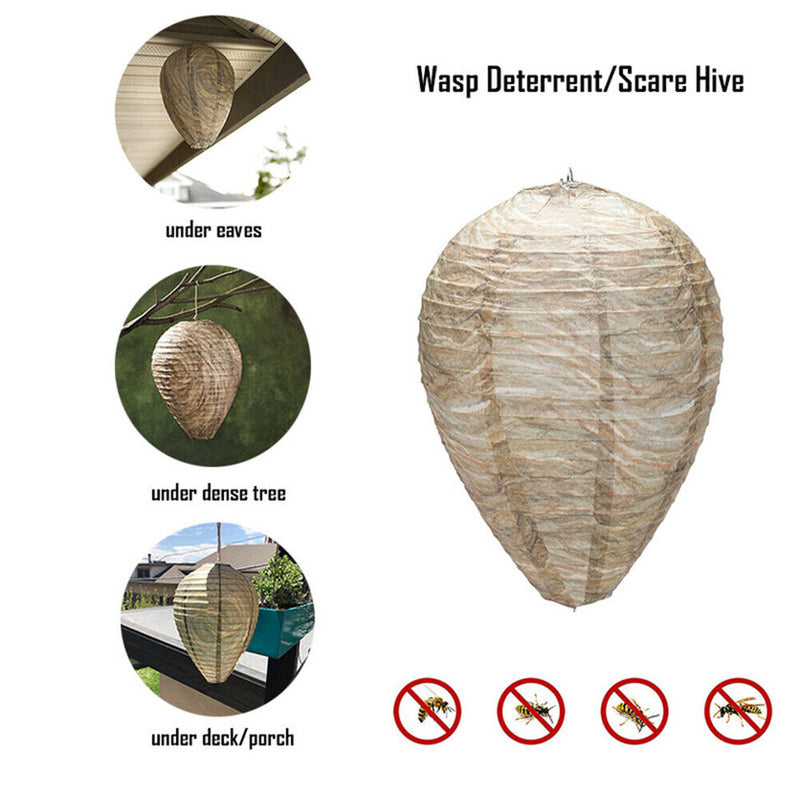 Garden Tree Hanging Simulated Wasp Nest Effective Repeller Insect Killer Trap