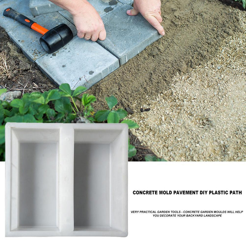 Garden Path Maker Brick Cement Paving Mold Courtyard Road Concrete Pavement