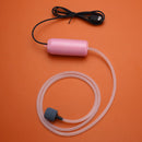 Aquarium Oxygen Air Pump Fish Tank Silent Air Compressor Aerator (Pink) Newly