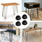 Non-Slip Furniture Feet Covers Hairpin Chair Leg Caps Table Pads Anti-slip Pad