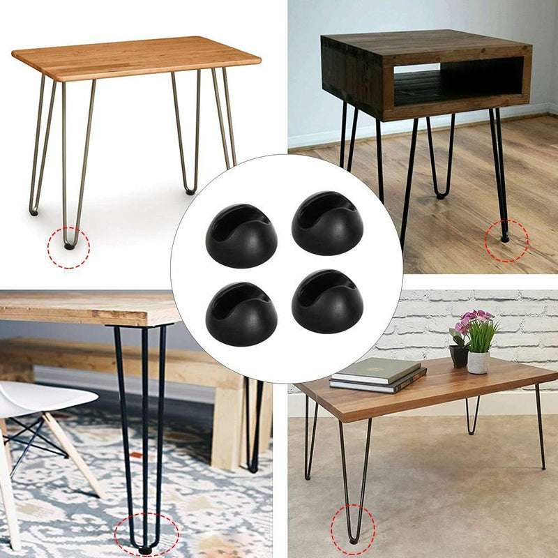 Non-Slip Furniture Feet Covers Hairpin Chair Leg Caps Table Pads Anti-slip Pad