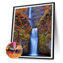 5D Diamond Painting Kit DIY Waterfall Full Round Drill Mosaic Home Decoration