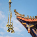 Wind Chimes Witch 6 Bells Amulet Set 27 Inch Window Balcony Pendant Witchcraft