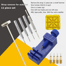 11pcs Watch Link Pin Remover Back Case Opener Adjuster Repair Tools Kit Newly