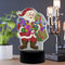 DIY Diamond Painting LED Light Special Shaped Santa Claus Embroidery Lamp