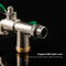 #A 1/2 inch Double Valve Outlet Nozzle Water Heads Anti-rust Water Hose Connecto