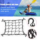 Kayak Canoe Deck Cargo Net Lashing Hook Heavy Duty Nylon Luggage Netting