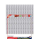 Spoke Reflector 12 Pieces MTB Bike Wheel Spoke Reflective Strips (White) Newly