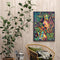 Abstract Beauty Oil Paint By Numbers Kit Canvas Picture Wall Art DIY (B731)