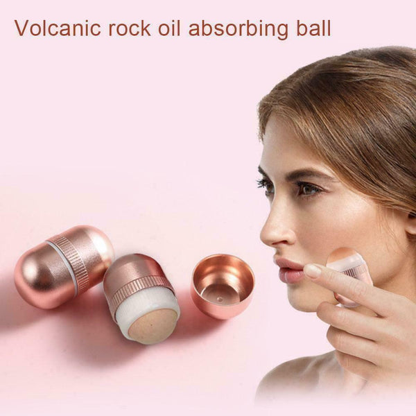 Oil Absorbing Volcanic Face Roller Oil Removing For Home Hot Travel Sale L6V4