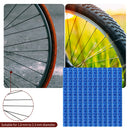 Spoke Reflector 12 Pieces MTB Bike Wheel Spoke Reflective Strips (Blue) Newly