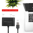 3 in 1 Universal Memory Card+TF Card+CF Card High-Speed USB3.0 Card Reader