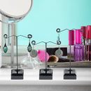 Stud Earring Display Rack Stand Acrylic Bouches Ornaments Jewelry Hook Hanger