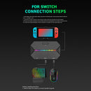 G6L Gaming Keyboard Mouse Converter Portable Wired Mobile Controller Adapter