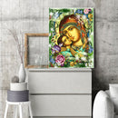 5D Rhinestone Picture Mosaic Craft DIY Full Round Drill Diamond Painting Deco
