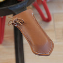 Durable PU Leather Frying Pan Handle Grip Protective Cover Kitchen Cooking To