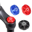Dustproof MTB Front Fork Cap Bicycle Air Gas Valve Protective Cover (Red)