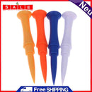 50 GOLF TEES - 2 3/4" LONG WOOD-ASST COLORS GOLF-TEES