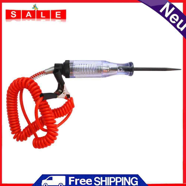 6-24V DC Transparent Car Auto Motorcycle Circuit Tester Probe Test Pencil