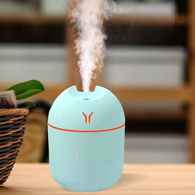 Ultrasonic Air Humidifier Aroma Sprayer USB Essential Oil Diffuser (Blue)
